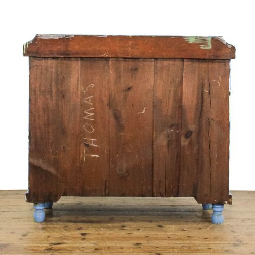 fig 3. Antique Victorian Painted Pine Chest of Drawers
