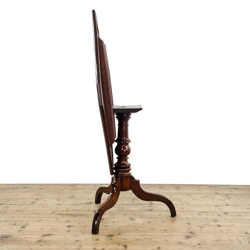 fig 3. Antique Late Georgian Oak Tilt Top Table