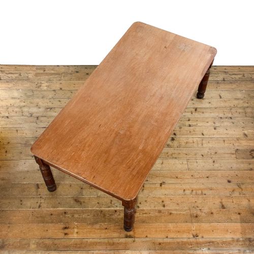 fig 1. Large Antique Kitchen Table