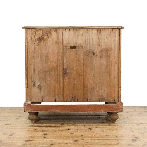 ANTIQUE VICTORIAN PINE CHEST OF DRAWERS - ADDITIONAL PHOTO 1