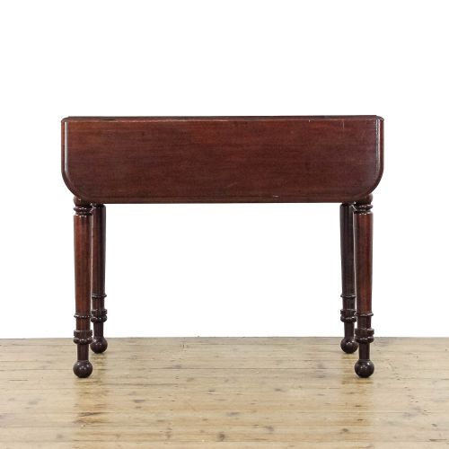 ANTIQUE 19TH CENTURY PEMBROKE TABLE - ADDITIONAL PHOTO 4