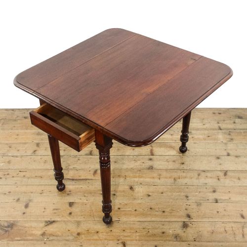 ANTIQUE 19TH CENTURY PEMBROKE TABLE - ADDITIONAL PHOTO 7