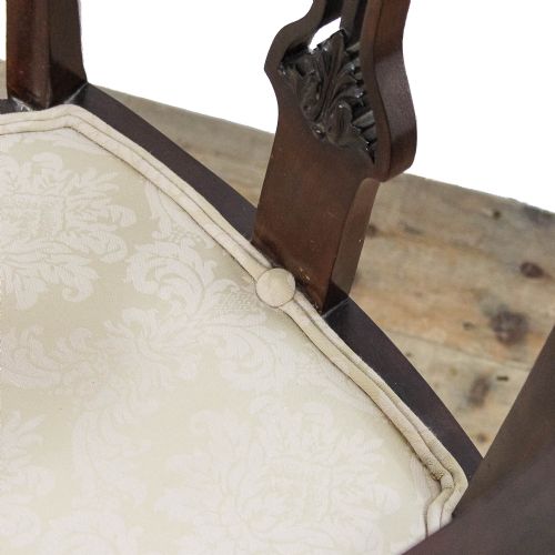 SIX ANTIQUE MAHOGANY DINING CHAIRS - ADDITIONAL PHOTO 6