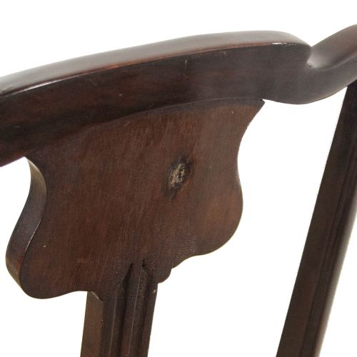 SIX ANTIQUE MAHOGANY DINING CHAIRS - ADDITIONAL PHOTO 8