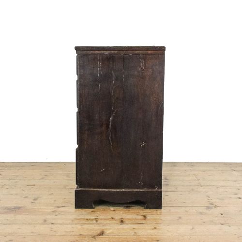 ANTIQUE OAK CHEST OF DRAWERS - ADDITIONAL PHOTO 3