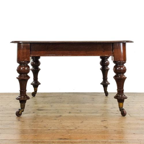 ANTIQUE VICTORIAN OAK DINING TABLE - ADDITIONAL PHOTO 2