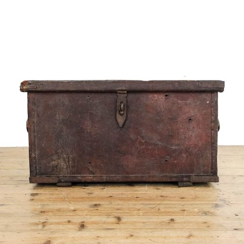 fig 1. Antique 19th Century Carriage Trunk