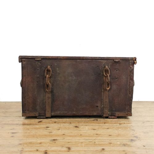 fig 2. Antique 19th Century Carriage Trunk