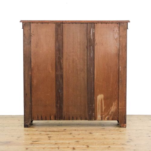 fig 2. Antique Edwardian Walnut Open Bookcase
