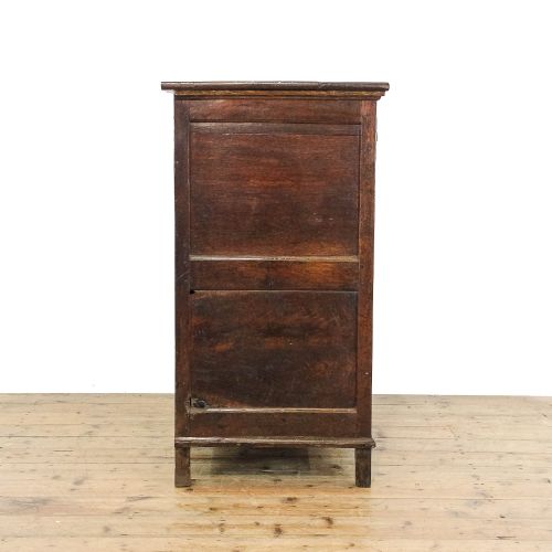 fig 1. Antique Welsh Oak Two Door Cupboard