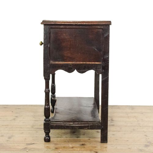 fig 2. Antique Jacobean Oak Side Table

