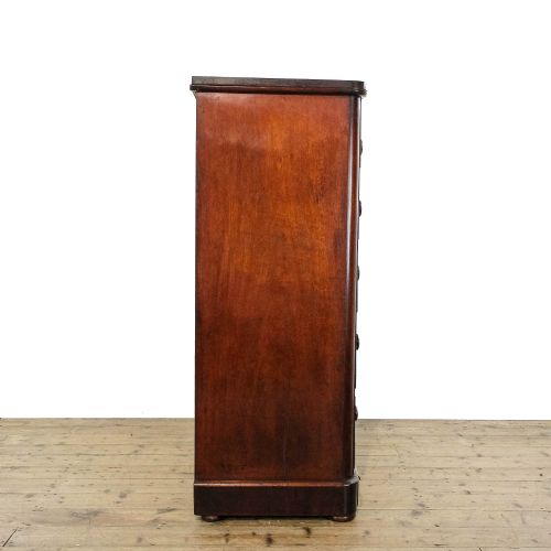 fig 1. Large Antique Victorian Mahogany Chest of Drawers
