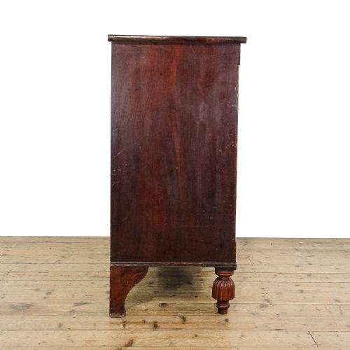 fig 1. Antique Georgian Mahogany Chest of Drawers
