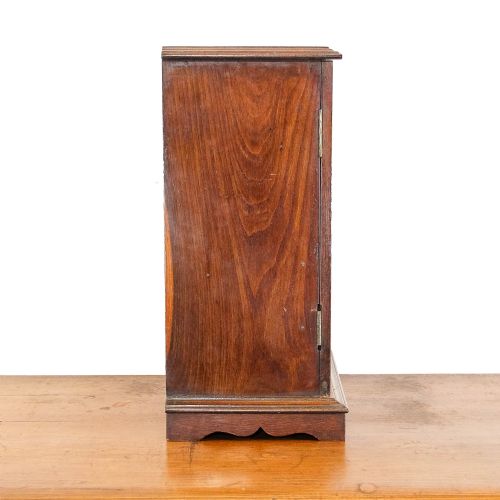 fig 2. Antique Edwardian Oak Smokers Cabinet