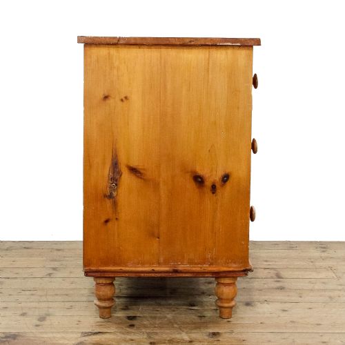 fig 1. Antique Victorian Pine Chest of Drawers
