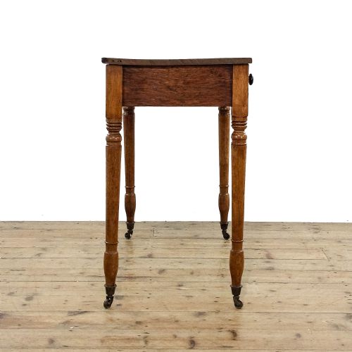 fig 1. Antique Oak Writing Table
