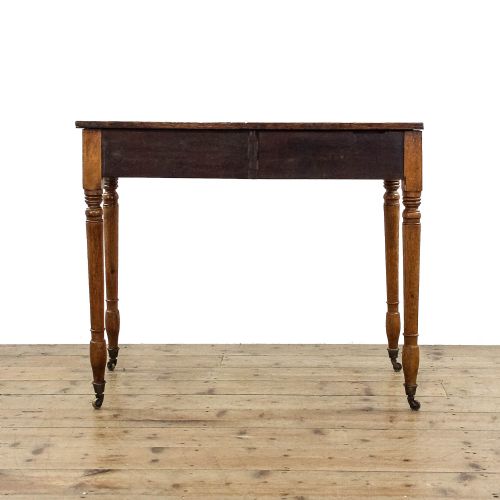 fig 2. Antique Oak Writing Table
