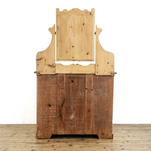 fig 2. Antique Pine Dressing Table Chest of Drawers