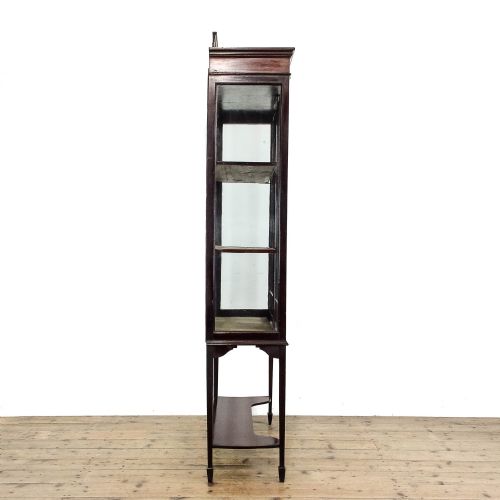 fig 2. Antique Edwardian Mahogany Display Cabinet