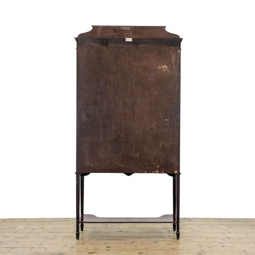 fig 3. Antique Edwardian Mahogany Display Cabinet