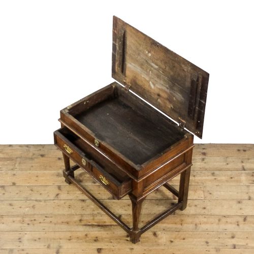 fig 3. Antique Early 18th Century Oak Side Table