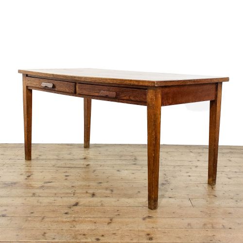 Antique 20th Century Antique Oak Desk
