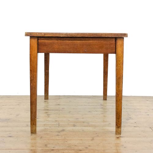 fig 2. Antique 20th Century Antique Oak Desk
