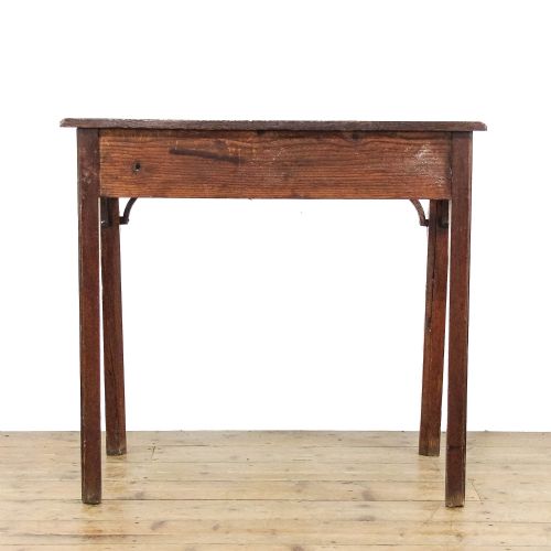 fig 3. Small Antique Georgian Oak Side Table