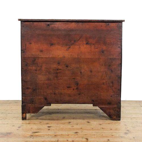 fig 3. Antique 19th Century Mahogany Bow Front Chest of Drawers
