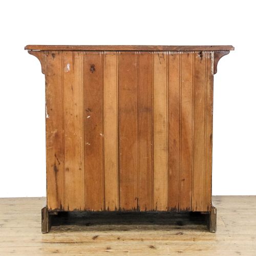 fig 2. Small Antique Edwardian Oak Chest of Drawers
