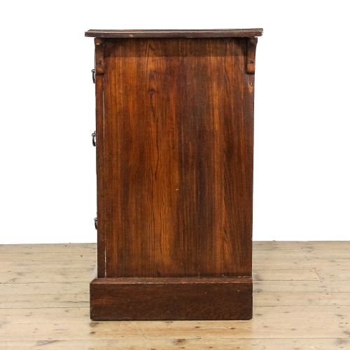 fig 3. Small Antique Edwardian Oak Chest of Drawers
