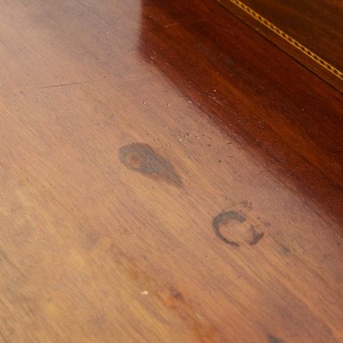 ANTIQUE SATINWOOD CHEST OF DRAWERS - ADDITIONAL PHOTO 4