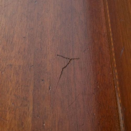 ANTIQUE SATINWOOD CHEST OF DRAWERS - ADDITIONAL PHOTO 6