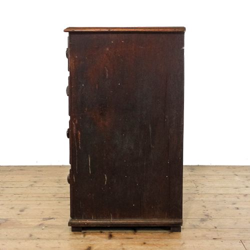 ANTIQUE EARLY 19TH CENTURY OAK CHEST OF DRAWERS - ADDITIONAL PHOTO 4