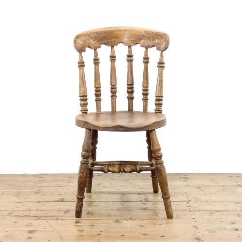 fig 2. Set of Four Antique Ash and Elm Penny Chairs
