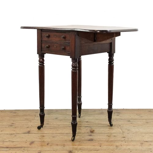 fig 1. Antique Regency Mahogany Work Table