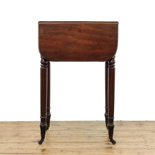 fig 3. Antique Regency Mahogany Work Table