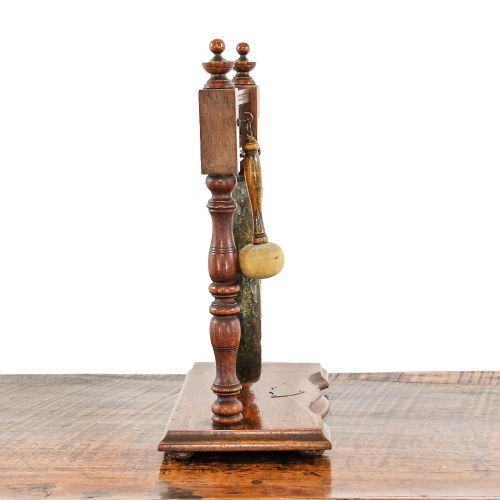 fig 2. Antique Victorian Brass Table Gong