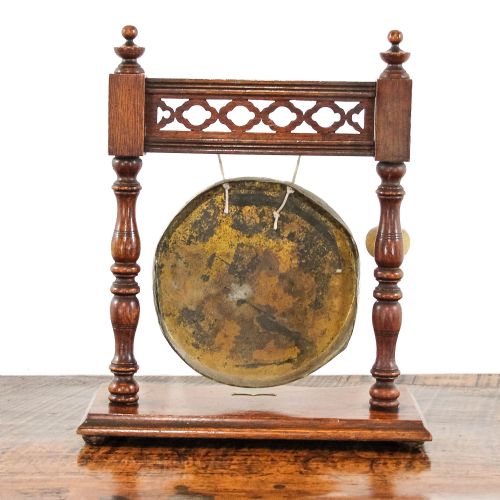 fig 3. Antique Victorian Brass Table Gong