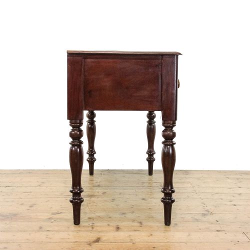 fig 1. Antique Victorian Mahogany Side Table