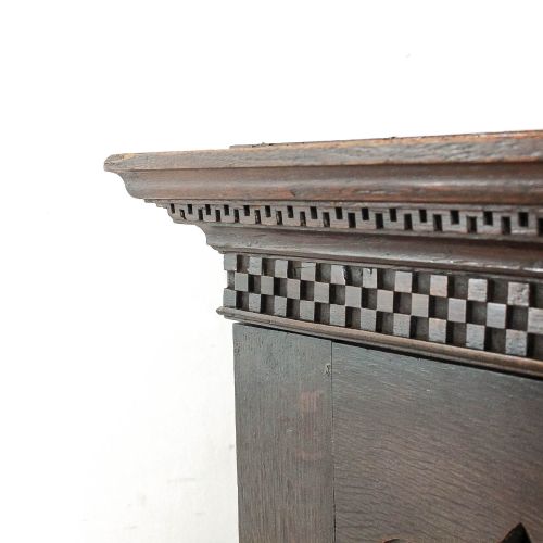 fig 2. Antique Oak Cupboard on Stand