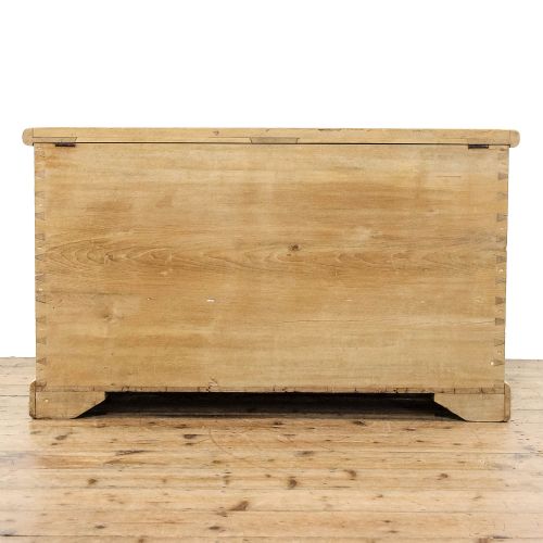 fig 2. Large Antique Pine Mule Chest