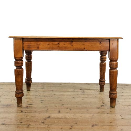 fig 2. Antique Rustic Farmhouse Kitchen Table