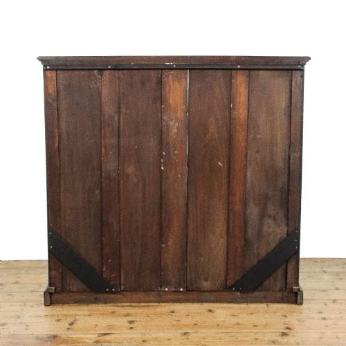 fig 2. Antique Late Victorian Mahogany Open Bookcase