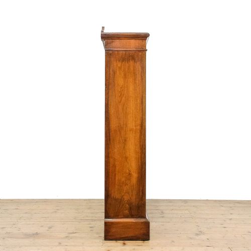 fig 1. Antique Edwardian Mahogany Open Bookcase