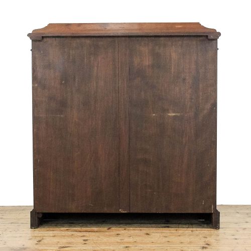 fig 2. Antique Edwardian Mahogany Open Bookcase