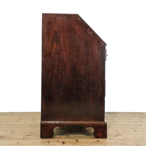fig 1. Antique George III Mahogany Bureau