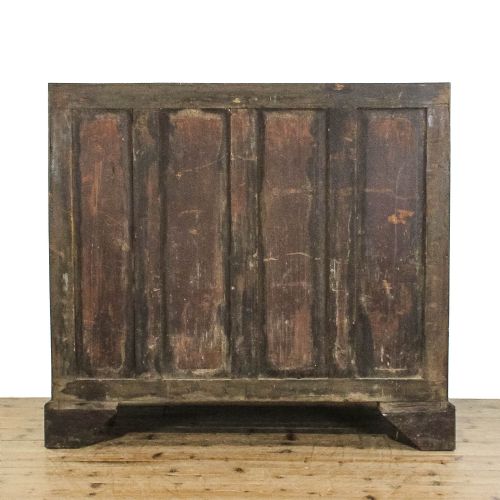 fig 2. Antique George III Mahogany Bureau