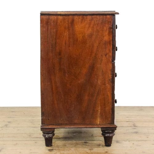 fig 1. Antique 19th Century Mahogany Commode Chest of Drawers