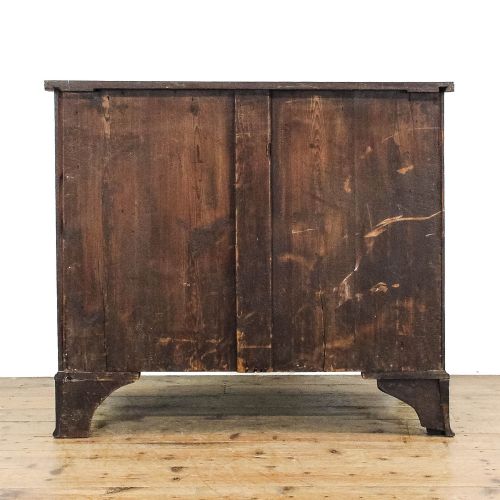 fig 2. Antique Mahogany Bow Front Chest of Drawers
